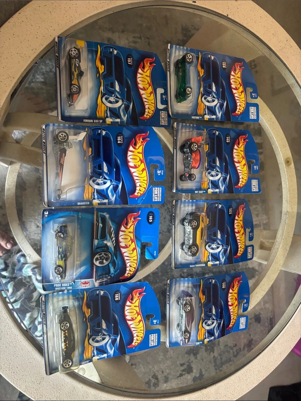 8 Hot Wheels Cars. No. 168,165,164,157,146,144,140,138)